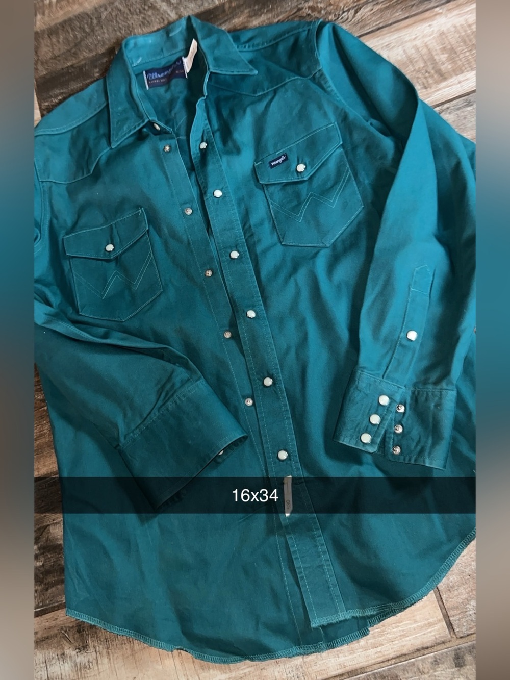 Wrangler Western Pearl Snap Men's Shirt
